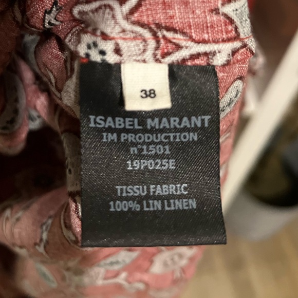 Isabel Marant Paisley Print Long Sleeve Dress✨ - Picture 7 of 7